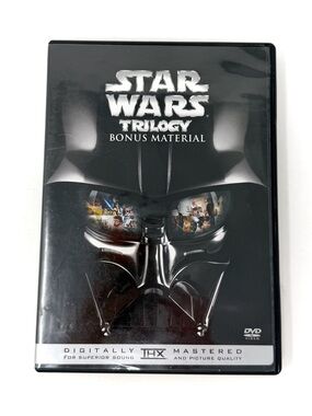Star Wars Trilogy Bonus Material Only DVD THX Lucasfilm Black & Blue